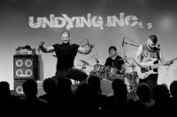 Undying Inc came on, and the crowds looked relieved that vocalist Shashank Bhatnagar was on stage and not in the mosh pit. This was his first gig back after the brief split with the band.<br/><span class='courtesyName'> Photo Courtesy - Vijay Kate  </span> 